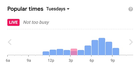 Google Popular Time